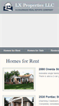 Mobile Screenshot of lxproperties.com